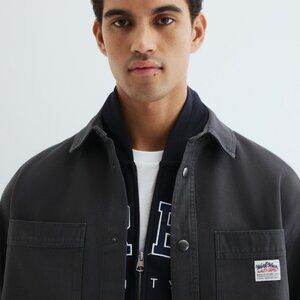 NWT H&M Men's Workwear Canvas Overshirt